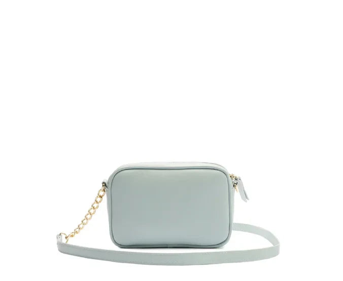 Bolsa Tiracolo Pequena Essencial Azul Drizzle